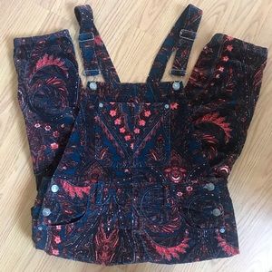 Free People Corduroy Overalls